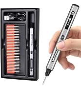 AM ARROWMAX Mini Engraving Pen: Ultimate Cordless Portable Tool for Artists & DIYers - Engrave 50...