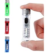 Flashlights High Lumens Super Mini Handheld with 10 Modes Flashlight Rechargeable EDC Keychain Fl...