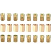 24PCS 3/16 Brake Line Fittings Kit with Thread 3/8"-24,16PCS 3/16 Brake Line Union & 8PCS Nuts fo...