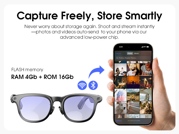 smart glasses with camera 4K,video recording camera glasses 4k with audio,ai sunglasses with camera