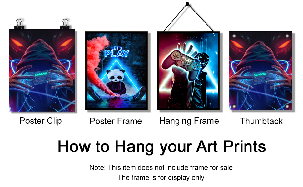How to Hang your Art Prints