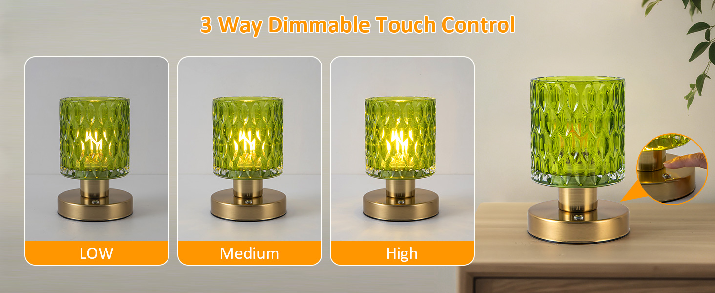 Dimmable Rechargeable Lamp