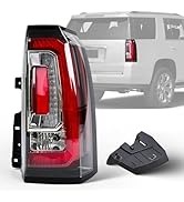 SHINEHOME LED Tail Lights Assembly Compatible With 2015 2016 2017 2018 2019 2020 GMC Yukon XL Tai...