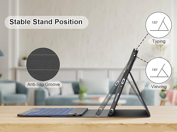 stand folio anti-slip case