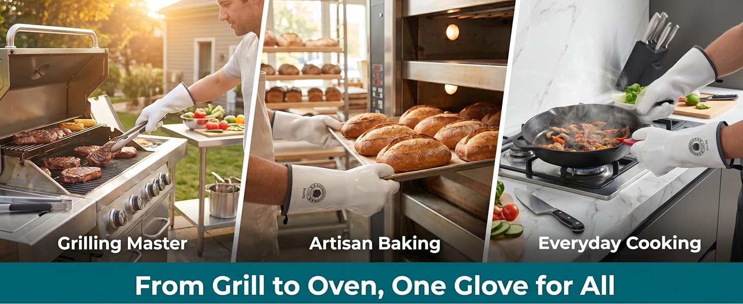 From Grill to Oven, One Glove for All