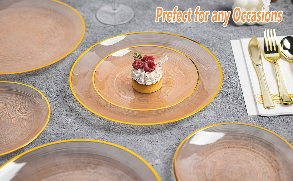 disposable dinnerware for small gatherings