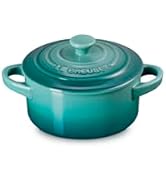 Le Creuset Stoneware Mini Round Cocotte, 8 oz., Riviera