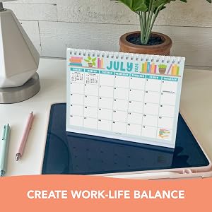 desktop calendar 2026-2027 desk calendar academic year 2026-2027 school desk calendar