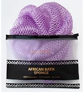 African Net Sponge Authentic - Real African Exfoliating Sponge with Knots - African Net Washcloth...
