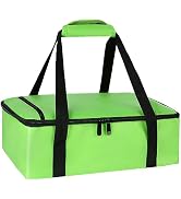 Bodaon Insulated Casserole Carrier Bag, Fits 9x13 and 11x15 Inch Baking Dish with Lid, Casserole ...
