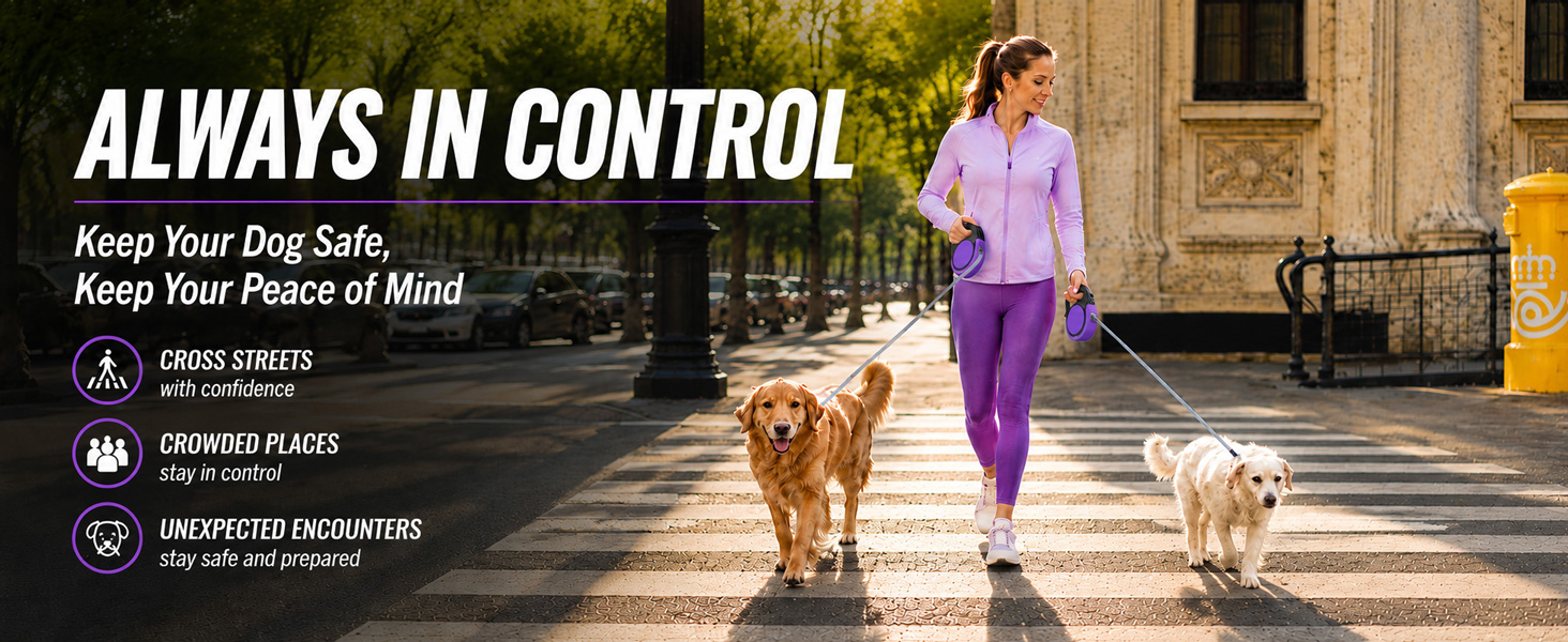 retractable dog leash