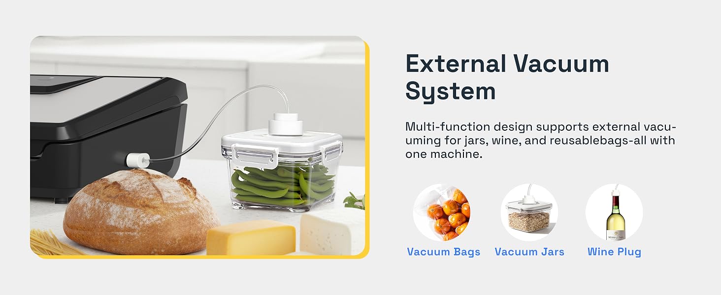 external vacuum system