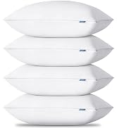 CozyLux Soft Supportive Bed Pillows for Side and Back Sleepers, Oeko-Tex Certified Down Alternati...