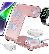 ???????? ?????? Wireless Charger 3 in 1, Charging Station for iPhone 14/13/12/11/Pro/Max/XS/XR/X/...