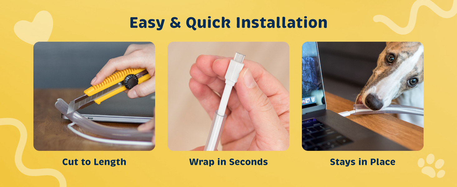 easy installation clear cable wire cover sleeve wire cords hider electrical cord management