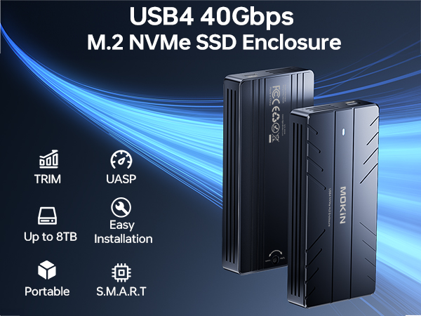 40Gbps M.2 NVMe Enclosure