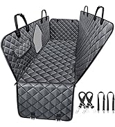 IVY&LANE Dog Car Seat Cover for Dogs,100% Waterproof Pet Seat Cover with Visual Window, 600D Scra...