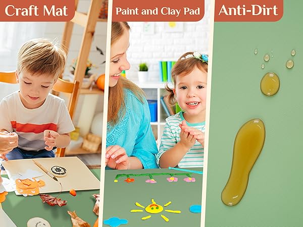 Craft Mat, Paint and Clay Pad, Anti-Dirt