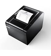 Rongta POS Printer, 80mm USB Thermal Receipt Printer, Restaurant Kitchen Printer with Auto Cutter...