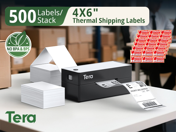 4x6 thermal labels