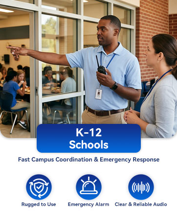 walkie talkies K-12 School