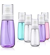 Cosywell Fine Mist Spray Bottle 3.4oz/ 100ml Empty Cosmetic Refillable Travel Containers Plastic ...