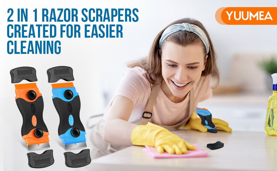To use our razor blade scraper making your cleaning easier