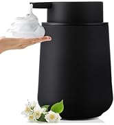 zuxzmj Plastic Soap Dispenser Foaming 11 oz Refillable Foam Bottle for Bathroom & Kitchen Counter...