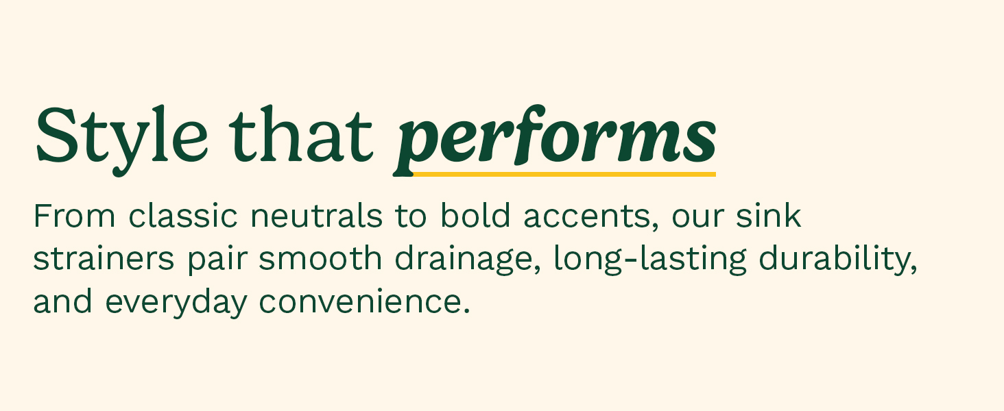 Style that performs