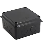 Project Box IP65 Waterproof Dustproof Junction Boxes ABS Plastic DIY Electronic Case, Indoor & Ou...