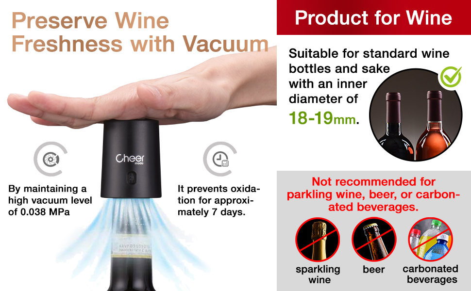 vacuum wine stopper wine preservation stopper date display wine stopper silicone wine cap
