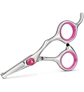 Dog Grooming Scissors with Safety Round Tips, 4.5 Inch Pet Grooming Shears for Dogs and Cats, Sta...