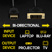 dvi to hdmi cable