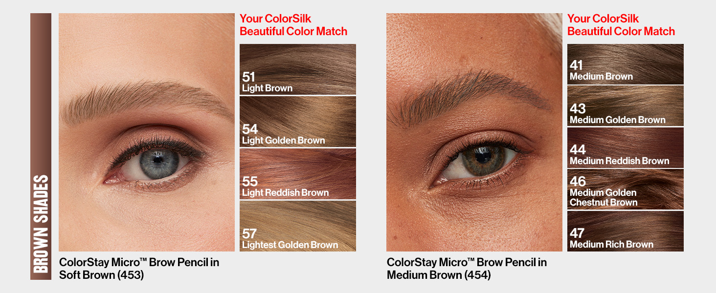 cs micro brow shade finder