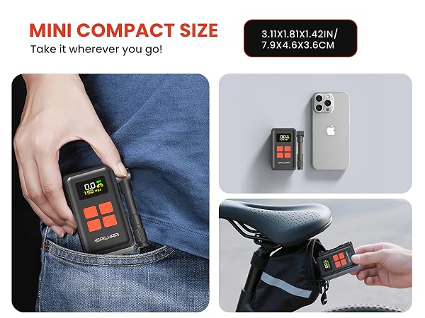 portable bike pump