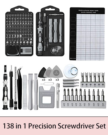 138 in 1 Precision Screwdriver Set