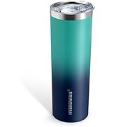 HYDROWION Triple-Insulated Tumblers - Stainless Steel with Lid and Straw, 20 oz Water Bottle, Sta...