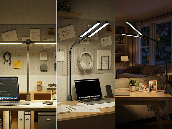 clip on desk lamp