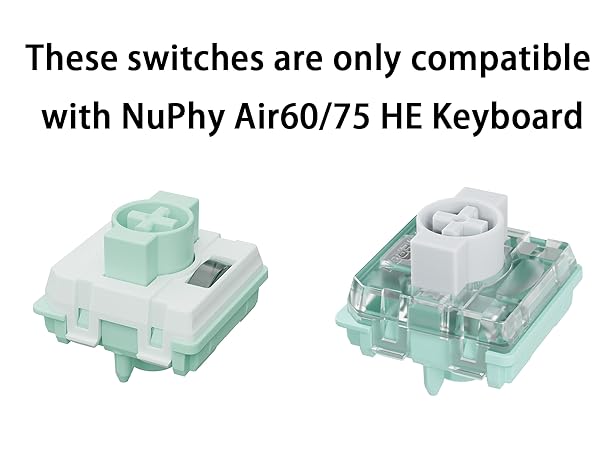 gateron low profile magnetic jade switches compatibility