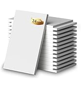 Small Note Pads 3x5 Pocket Notepad, 24 Pack Server Note Pads 3x5, White Memo Pads, Scratch Pads, ...