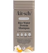 Kitsch Strengthening Rice Water Protein Shampoo for Women & Men – Hair Growth Shampoo & Volumizin...