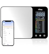 Smart Nutrition Kitchen Scale with Calorie & Macro Tracking App, Digital Food Scale for Meal Prep...