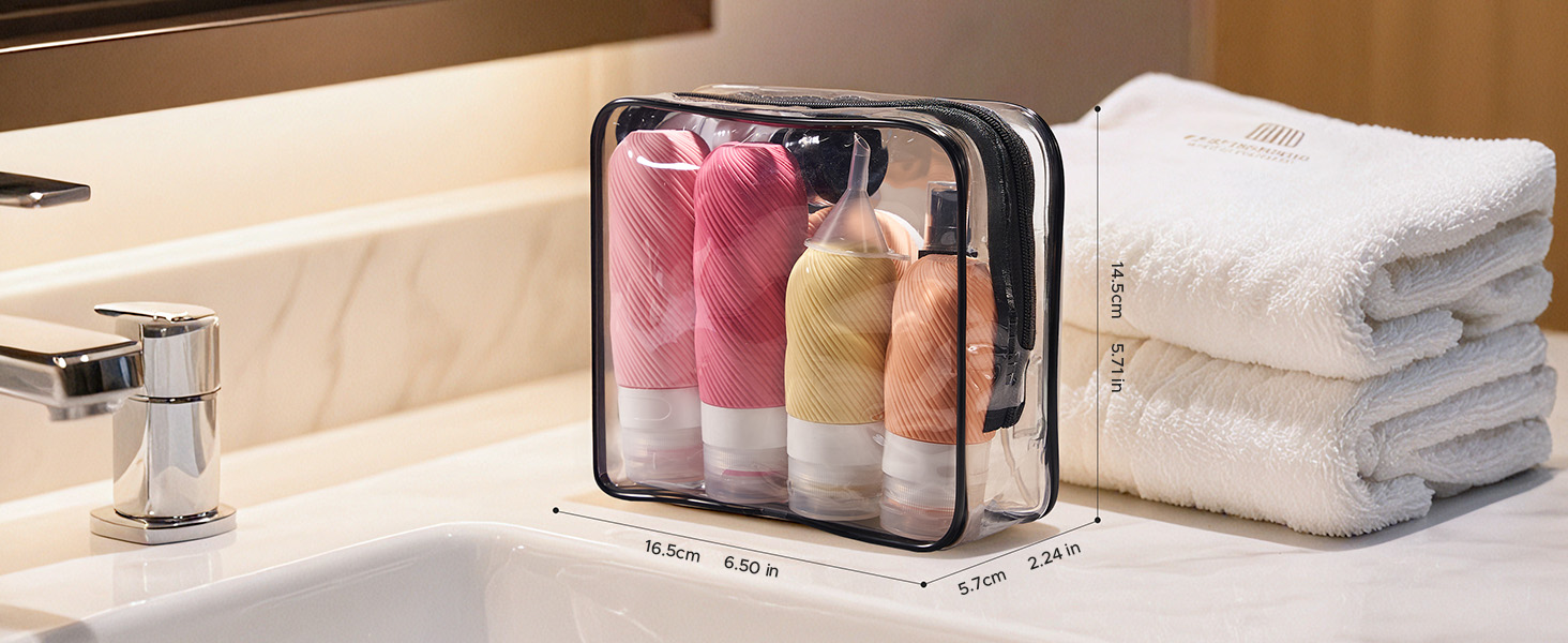 Travel Toiletry Containers