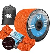 750Ib Reflective Paracord Rope,100' 200' 500' 1000',4mm 11 Strand Parachute Spool Cord with Colle...