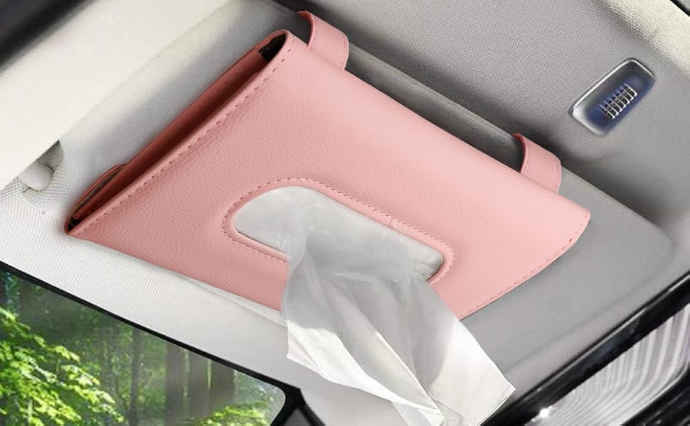 cute car tissue box car accessories for women