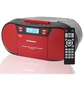 M-Amazup Boombox CD Player Portable, Cassette Player Combo with CD MP3 Bluetooth AUX TF USB FM Ra...