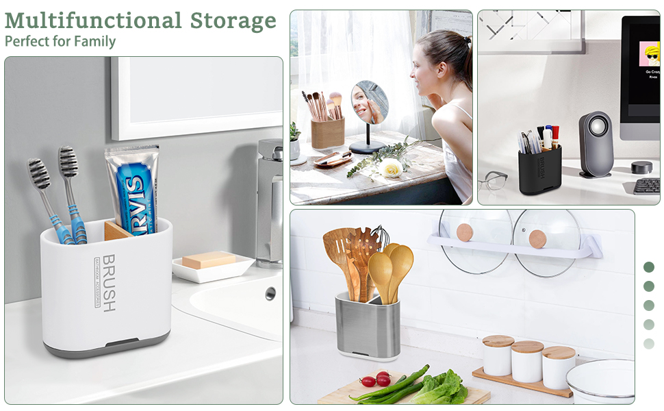 toothbrush holders for bathrooms
