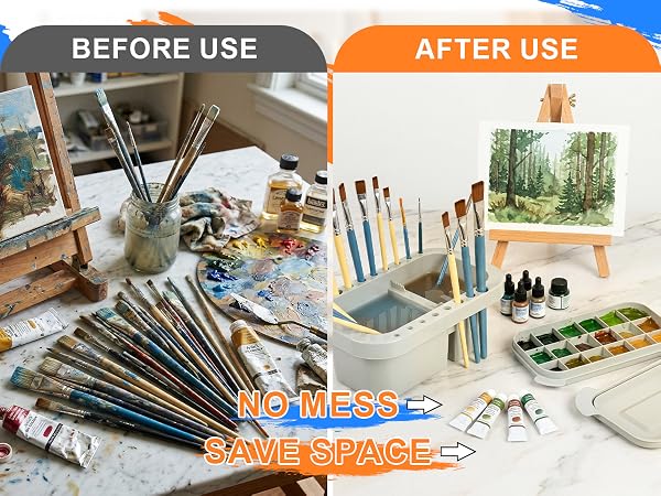 Paint Brush Organizer