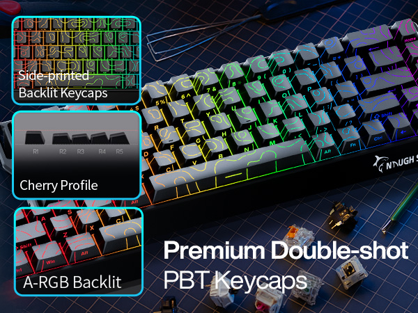 Hall Effect Rapid Trigger Gaming Keyboard