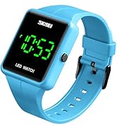 Gosasa Large Face LED Digital Watch Date Time 3Bar Waterproof Wristwatch Men Women Sports Watches